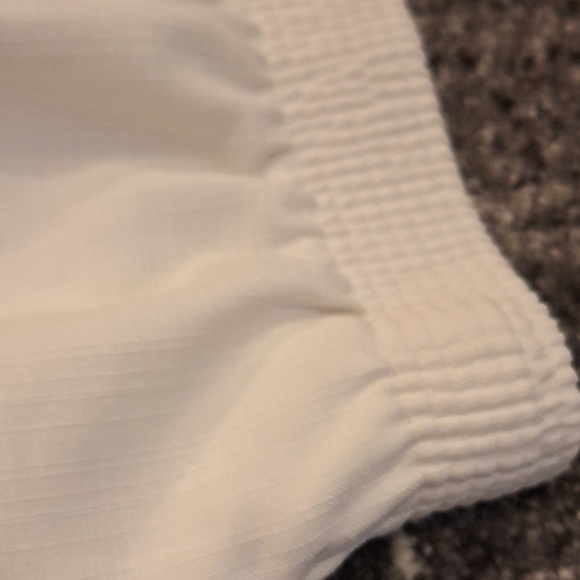 White Elasticated Pants - Picture 3 of 3